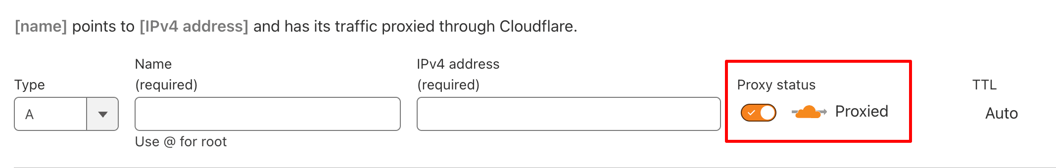  cloudflare dns record